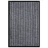 Doormat Striped Grey 80x120 cm Colour grey Size 80 x 120 cm Quantity in Package 1 