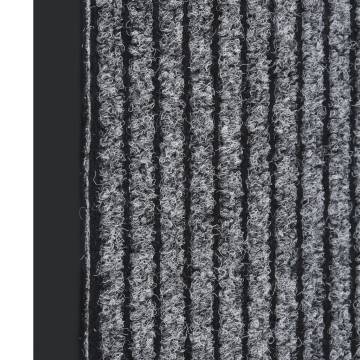 Doormat Striped Grey 80x120 cm - Durable & Stylish | HipoMarket