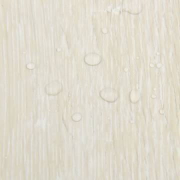 Self-Adhesive PVC Flooring Planks - Cream, 20 pcs | HipoMarket