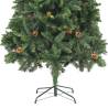 Artificial Christmas Tree with Pine Cones - 210 cm Green