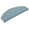 Blue Carpet Stair Treads - 15 pcs (65x24 cm) | HipoMarket