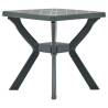 Bistro Table Green 70x70x72 cm - Durable Plastic Design