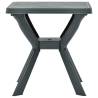 Bistro Table Green 70x70x72 cm - Durable Plastic Design