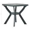 Bistro Table Green 70x70x72 cm - Durable Plastic Design