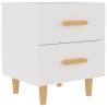 Stylish White Bed Cabinet - 40x35x47.5 cm for Your Home