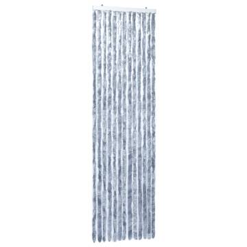 Insect Curtain Silver 56x185 cm Chenille | HipoMarket