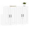 Wall Mounted Cabinets - High Gloss White | 2 pcs