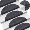 Self-adhesive Stair Mats 10 pcs Dark Grey 65x21x4 cm Needle Punch Colour dark grey Size 65 x 21 x 4 cm Quantity in Package 10 