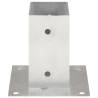 Post Anchors 4 pcs Galvanised Metal 71 mm - Secure Your Tubing