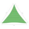 Sunshade Sail 5x5m Light Green HDPE - Ultimate Outdoor Shade