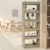 Book Cabinet/Room Divider Sonoma Oak 60x30x166 cm Engineered Wood Colour sonoma oak Quantity in Package 1 