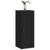 Wall Mounted Cabinet Black - 34.5x34x90 cm | HipoMarket UK