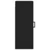 Wall Mounted Cabinet Black - 34.5x34x90 cm | HipoMarket UK