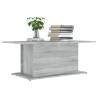 Stylish Grey Sonoma Coffee Table - Engineered Wood Design