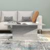 Stylish Grey Sonoma Coffee Table - Engineered Wood Design