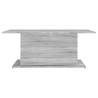 Stylish Grey Sonoma Coffee Table - Engineered Wood Design