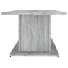 Stylish Grey Sonoma Coffee Table - Engineered Wood Design