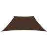 Brown Trapezium Sunshade Sail - 3/4x3 m Oxford Fabric