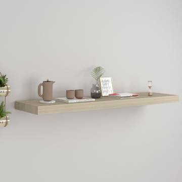 Stylish Floating Wall Shelf Oak - 90x23.5 cm | HipoMarket