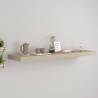 Floating Wall Shelf Oak 90x23.5x3.8 cm MDF Colour oak Size 90 x 23.5 x 3.8 cm Quantity in Package 1 Number of Pieces 