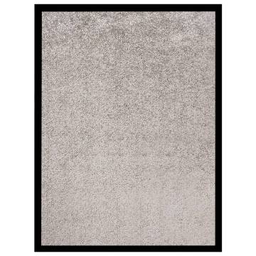 Doormat Grey 40x60 cm - Durable and Stylish Welcome Mat