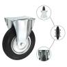 Fixed Casters 4 Pcs 200 mm - Durable & Quiet | HipoMarket
