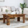 Coffee Table Smoked Oak 100x60x42 cm Engineered Wood Colour smoked oak Size 100 x 60 x 42 cm Quantity in Package 1 