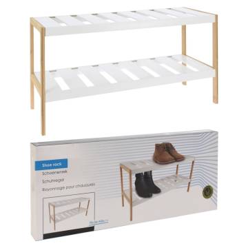 Stylish 2-Level Shoe Rack - Organise Your Footwear | HipoMarket