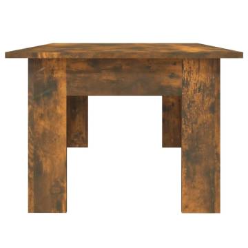 Smoked Oak Coffee Table - Modern Design | HipoMarket UK