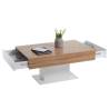 FMD Coffee Table in Antique Oak & White - Modern Design