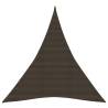 Sunshade Sail 160 g/m² Brown 5x6x6 m HDPE Colour brown Size 5 x 6 x 6 m Quantity in Package 1 