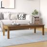 Coffee Table Honey Brown 110x50x30 cm Solid Wood Pine Colour honey brown Size 110 x 50 x 30 cm Quantity in Package 1 