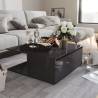 Coffee Table High Gloss Grey 80x80x31 cm Engineered Wood Colour high gloss grey Quantity in Package 1 