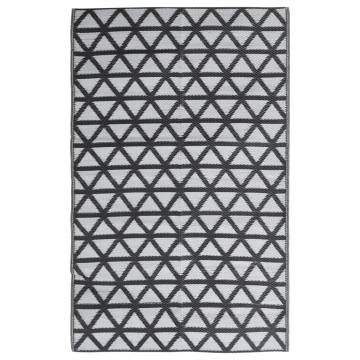 Trendy Outdoor Rug Black 140x200 cm | Hipomarket