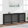 Radiator Cover Black 210x21x85 cm Solid Wood Pine Colour black Size 210 x 21 x 85 cm Quantity in Package 1 