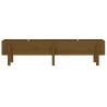 Garden Raised Bed Honey Brown 160x30x38 cm - Solid Pine