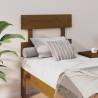 Bed Headboard Honey Brown 93.5x3x81 cm Solid Wood Pine Colour honey brown Size 93.5 x 81 cm Quantity in Package 1 