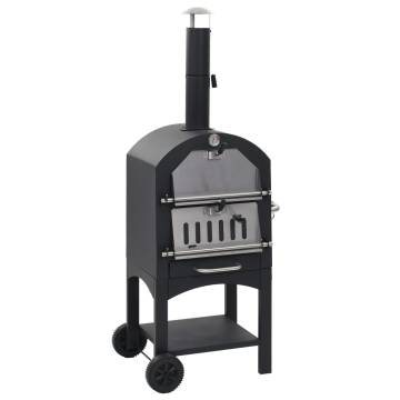 Charcoal Fired Outdoor Pizza Oven | Smoky Flavor at Home