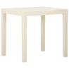 Garden Table White 79x65x72 cm - Durable & Stylish