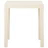 Garden Table White 79x65x72 cm - Durable & Stylish