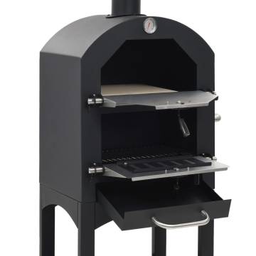 Charcoal Fired Outdoor Pizza Oven | Smoky Flavor at Home