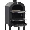 Charcoal Fired Outdoor Pizza Oven | Smoky Flavor at Home