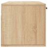 Sonoma Oak Wall Cabinet - Stylish & Practical Storage Solution