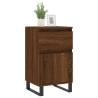 Stylish Brown Oak Sideboards - 2 pcs | HipoMarket UK