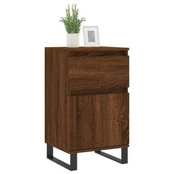 Stylish Brown Oak Sideboards - 2 pcs | HipoMarket UK