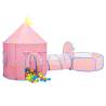 Children's Play Tent with 250 Balls - Pink | Hipo Market