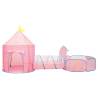 Children's Play Tent with 250 Balls - Pink | Hipo Market