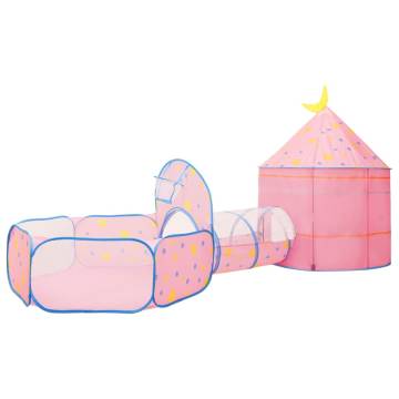 Children's Play Tent with 250 Balls - Pink | Hipo Market