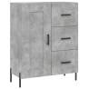 Concrete Grey Sideboard - Durable & Stylish Storage Solution