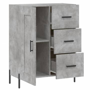 Concrete Grey Sideboard - Durable & Stylish Storage Solution